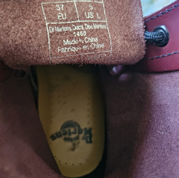Dr. Marten 1460 Smooth Leather Boots Size US 5, EUR 37 - Picture 11 of 11